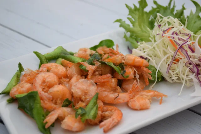 Deep Fried Shrimp with Salt