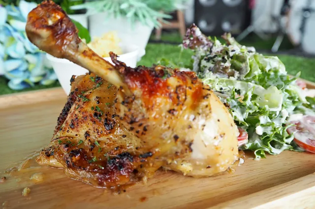 Grilled Chicken with Mashed Potato